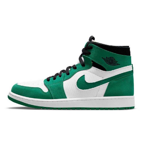Nike Air Jordan 1 Zoom Komfort Stadium Sko Dame Grønn Hvite