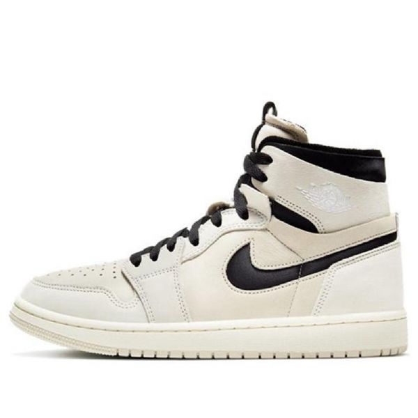 Nike Air Jordan 1 Zoom Retro Basketball Shoes Dame Hvite