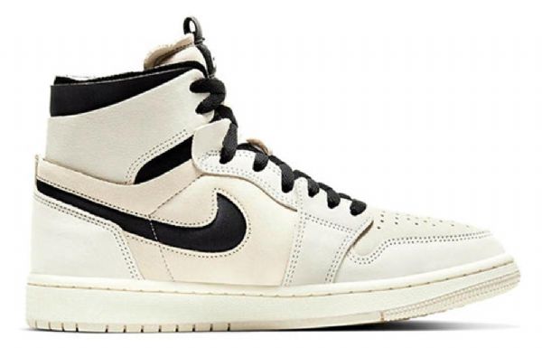 Nike Air Jordan 1 Zoom Retro Basketball Shoes Dame Hvite