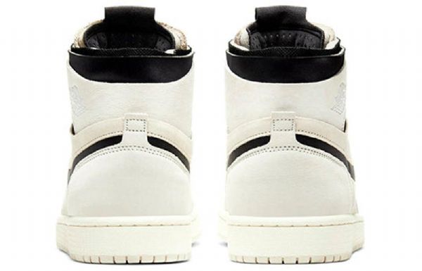 Nike Air Jordan 1 Zoom Retro Basketball Shoes Dame Hvite