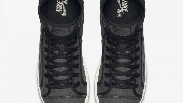 Nike Air Jordan Sky High Tops Og Sko Herre Svarte Grå