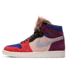 Nike Aleali May X Air Jordan 1 Retro High Tops Basketball Shoes Dame Multicolor