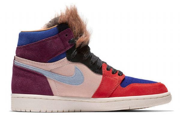 Nike Aleali May X Air Jordan 1 Retro High Tops Basketball Shoes Dame Multicolor