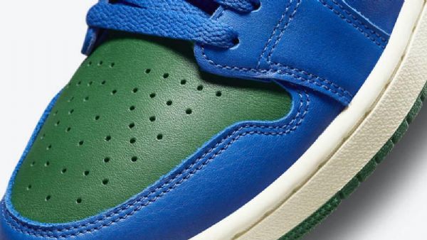 Nike Aleali May X Jordan 1 Zoom Komfort Califia Sko Dame Grønn Blå