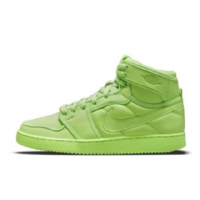 Nike Billie Eilish X Air Jordan 1 High Tops Ko Volt Sko Herre Grønn