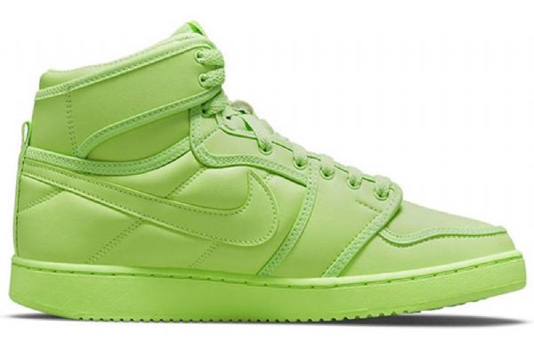 Nike Billie Eilish X Air Jordan 1 Ko Retro Basketball Shoes Dame Grønn