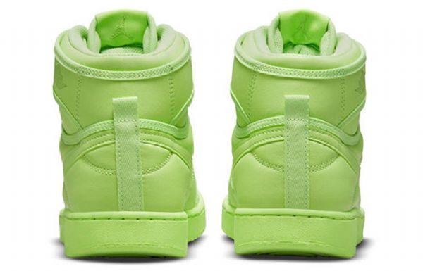 Nike Billie Eilish X Air Jordan 1 Ko Retro Basketball Shoes Dame Grønn