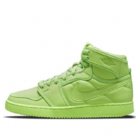 Nike Billie Eilish X Air Jordan 1 Ko Retro Basketball Shoes Herre Grønn