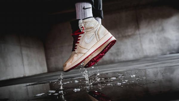 Nike Nigel Sylvester X Jordan 1 Sko Dame Khaki