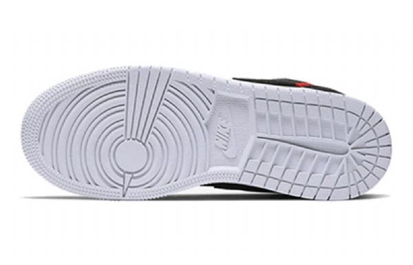 Nike Paris Saint-germain X Air Jordan 1 Low Tops Bg Retro Basketball Shoes Herre Svarte