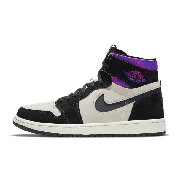 Nike Psg X Air Jordan 1 Zoom Komfort Psychic Sko Dame Hvite Rosa