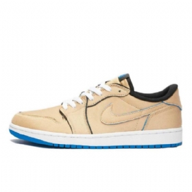 Nike Sb Air Jordan Low Tops Camel Sko Herre Brune Blå