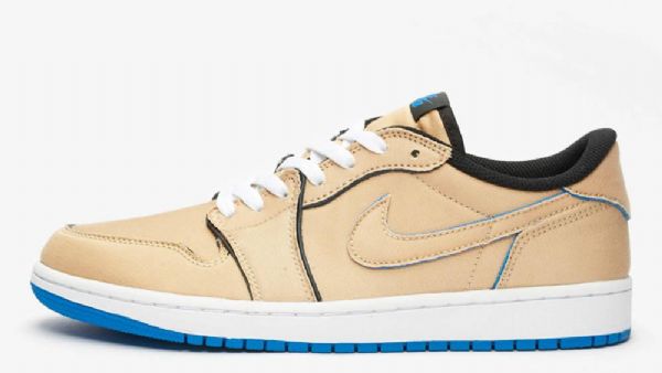 Nike Sb Air Jordan Low Tops Camel Sko Herre Brune Blå