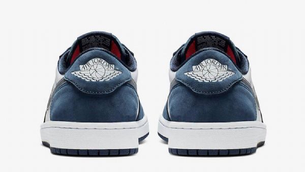Nike Sb X Air Jordan 1 Low Tops Sko Herre Marineblå
