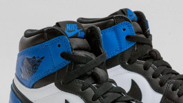 Nike X Fragment Air Jordan 1 Sko Herre Svarte Blå