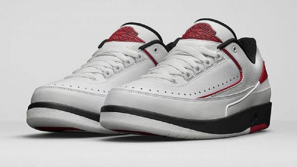 Nike Air Jordan 2 Low Tops Chicago Sko Herre Grå