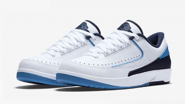 Nike Air Jordan 2 Low Tops Sko Herre Marineblå