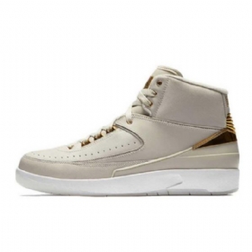 Nike Air Jordan 2 Quai 54 Cream Sko Herre Khaki