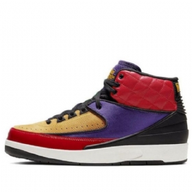 Nike Air Jordan 2 Retro Basketball Shoes Dame Multicolor