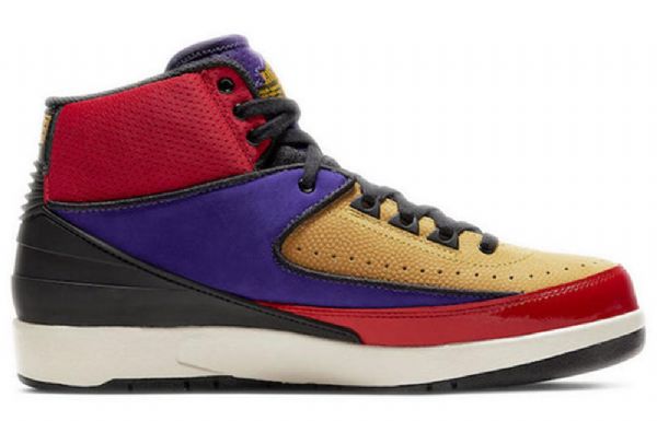 Nike Air Jordan 2 Retro Basketball Shoes Dame Multicolor