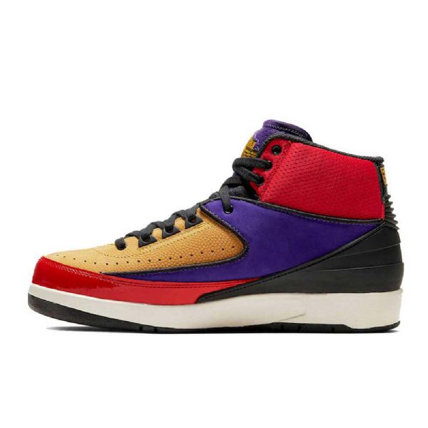 Nike Air Jordan 2 Sko Herre Lilla Multicolor