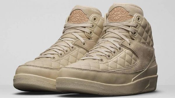 Nike Just Don X Air Jordan 2 Cream Sko Herre Brune