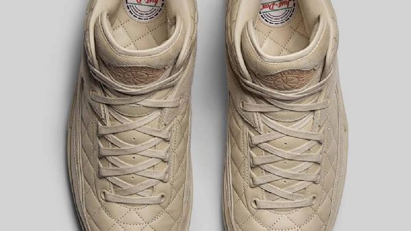 Nike Just Don X Air Jordan 2 Cream Sko Herre Brune