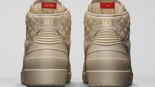 Nike Just Don X Air Jordan 2 Cream Sko Herre Brune