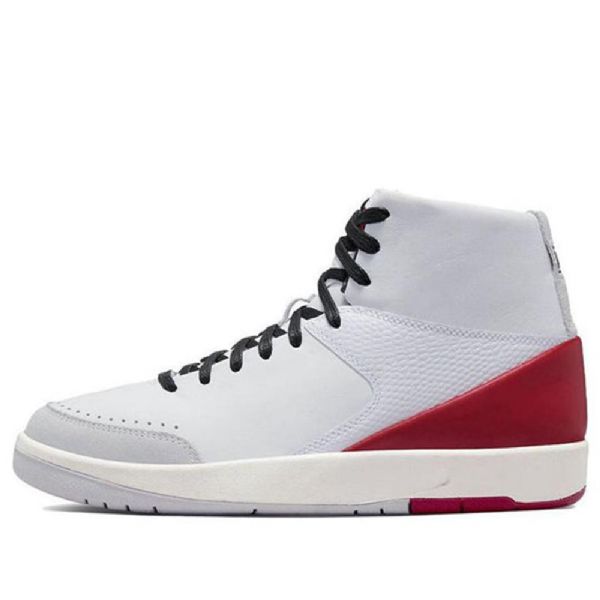Nike Nina Chanel Abney X Air Jordan 2 Retro Se Basketball Shoes Herre Hvite Rød