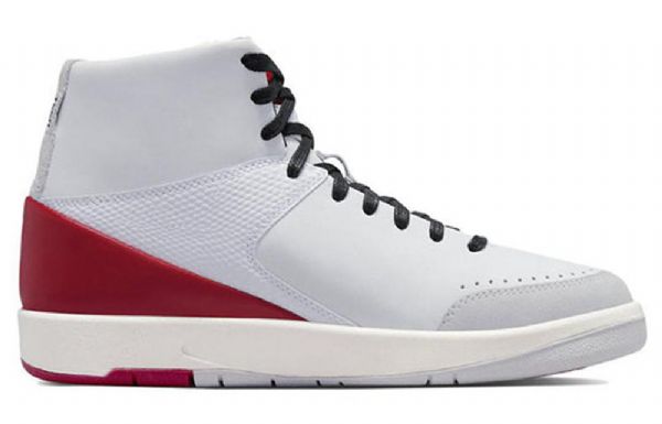 Nike Nina Chanel Abney X Air Jordan 2 Retro Se Basketball Shoes Herre Hvite Rød