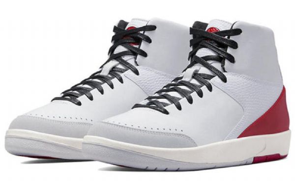 Nike Nina Chanel Abney X Air Jordan 2 Retro Se Basketball Shoes Herre Hvite Rød