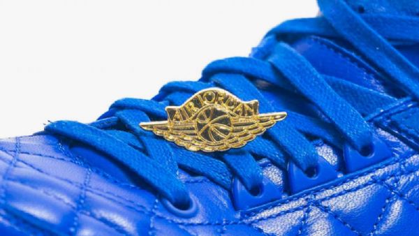 Nike X Just Don Air Jordan 2 Retro Bright Sko Herre Blå