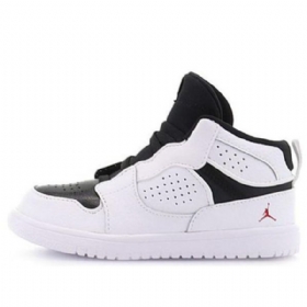 Nike Air Jordan Access Sko Barn Hvite Svarte