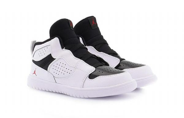 Nike Air Jordan Access Sko Barn Hvite Svarte