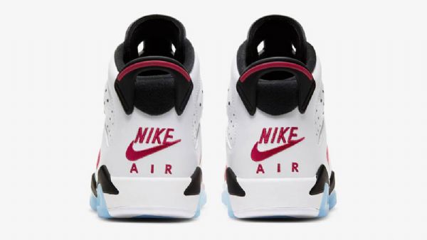 Nike Air Jordan 6 Carmine Gs Sko Dame Multicolor