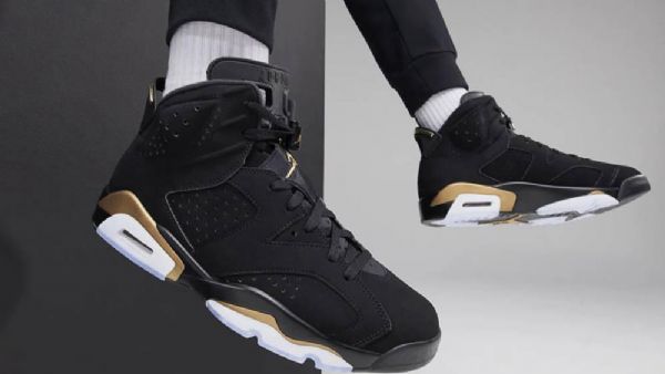 Nike Air Jordan 6 Dmp Sko Herre Svarte