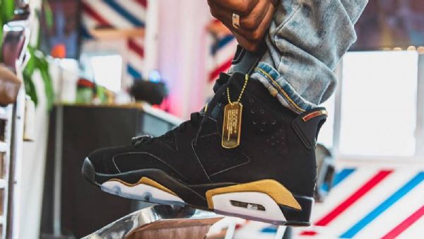 Nike Air Jordan 6 Dmp Sko Herre Svarte