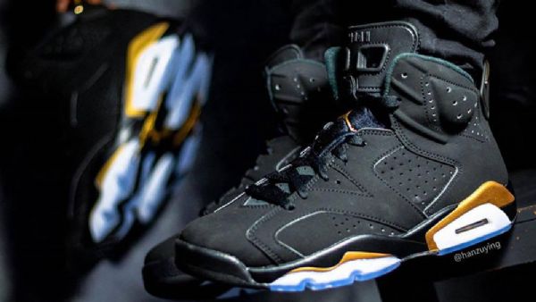 Nike Air Jordan 6 Dmp Sko Herre Svarte
