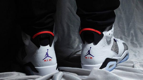 Nike Air Jordan 6 Flint Sko Herre Grå