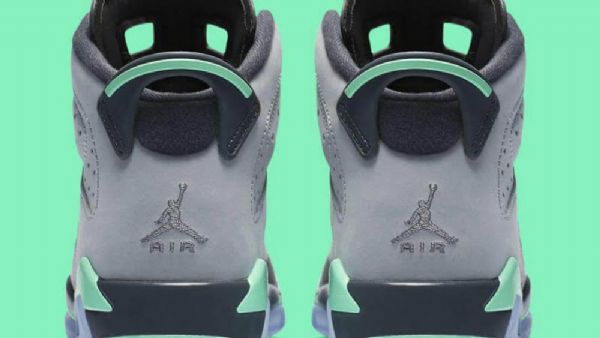 Nike Air Jordan 6 Gg Glow Tops Sko Herre Grå Grønn