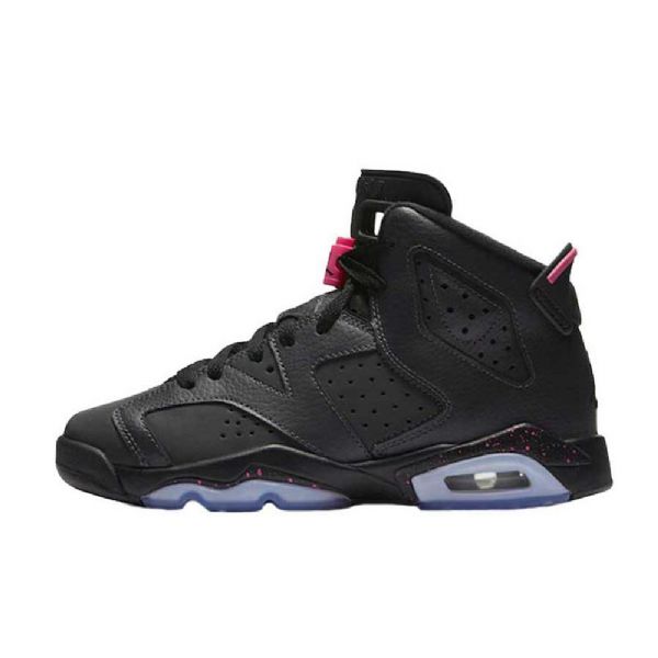 Nike Air Jordan 6 Gs Sko Herre Svarte Rosa