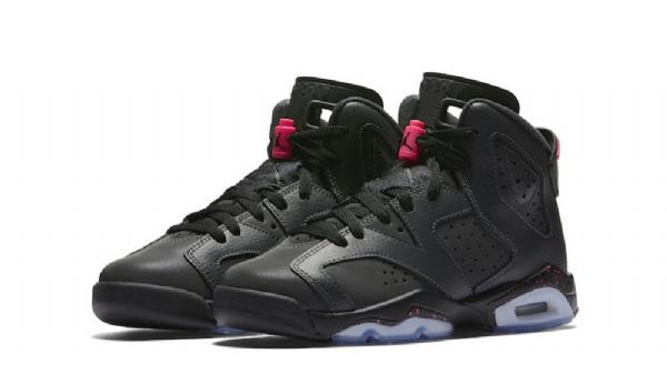 Nike Air Jordan 6 Gs Sko Herre Svarte Rosa