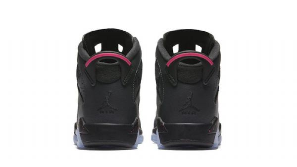 Nike Air Jordan 6 Gs Sko Herre Svarte Rosa