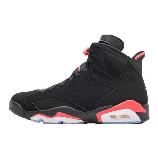 Nike Air Jordan 6 Infrared Retro Sko Herre Svarte