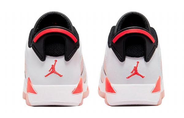 Nike Air Jordan 6 Low Tops Gs Atmosphere Retro Basketball Shoes Herre Hvite Rosa