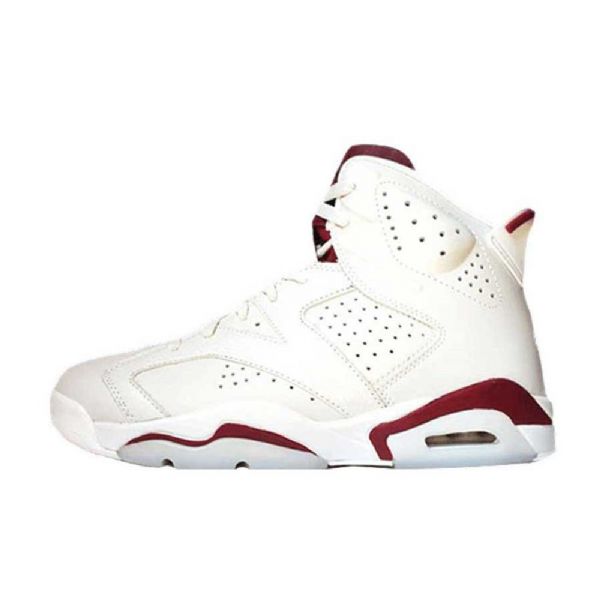 Nike Air Jordan 6 Maroon Sko Herre Khaki