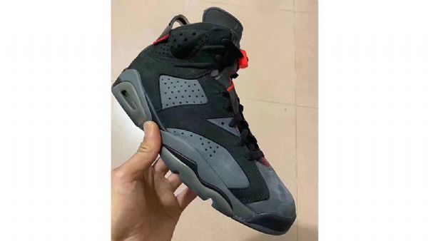 Nike Air Jordan 6 Psg Sko Herre Grå