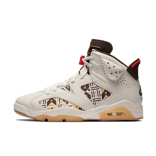 Nike Air Jordan 6 Quai 54 Sko Herre Oransje