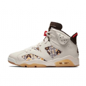 Nike Air Jordan 6 Quai 54 Sko Herre Oransje