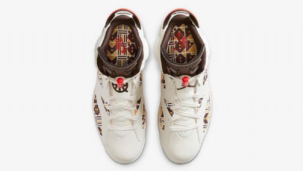 Nike Air Jordan 6 Quai 54 Sko Herre Oransje